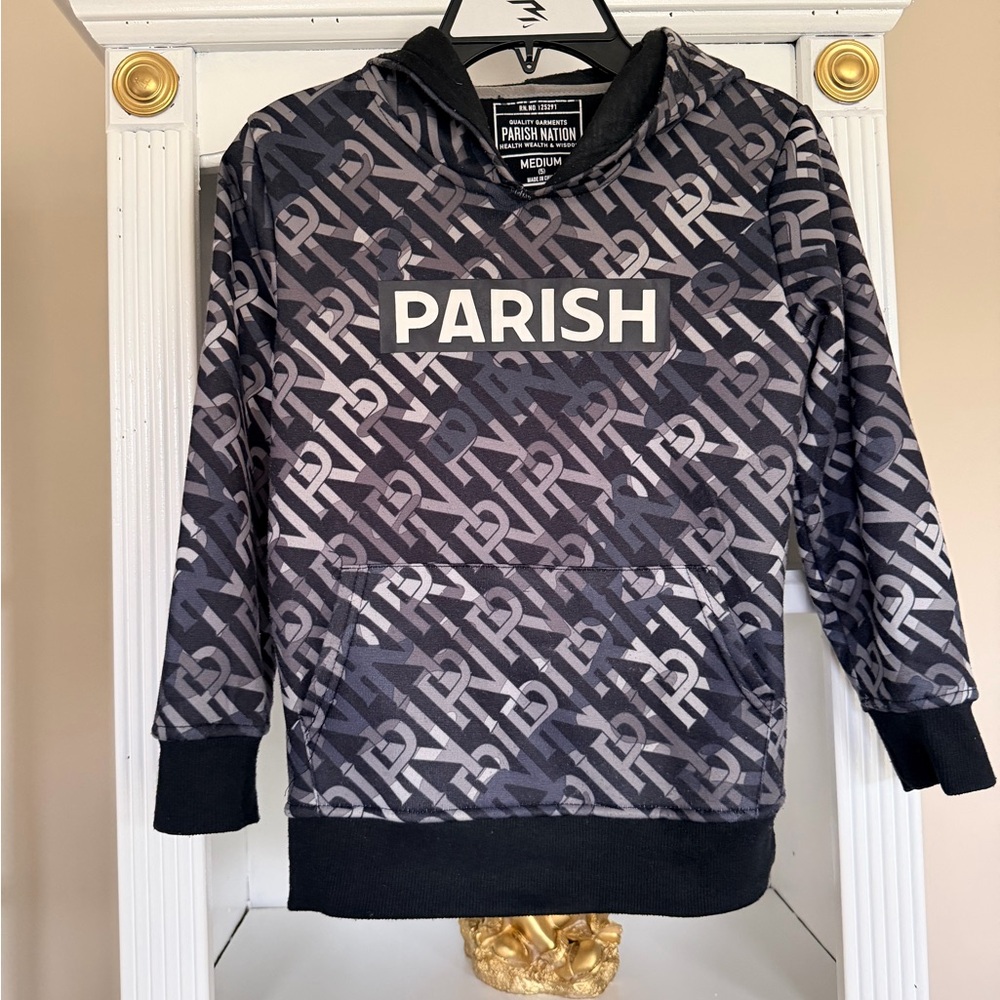 Parish Kids Black and Gray Jacket